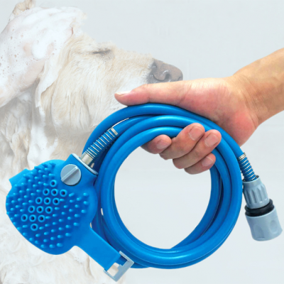 Pet Bath Products Dog Cleaning Sprayer Pet Shower Massage Brush